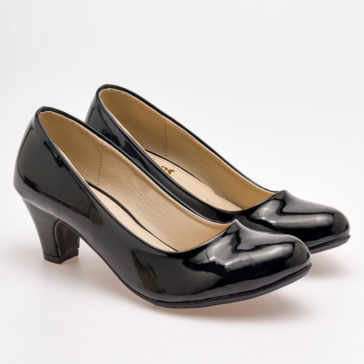 Zapatilla CASUAL MUJER POPTOPS 2551 NEGRO CHAROL