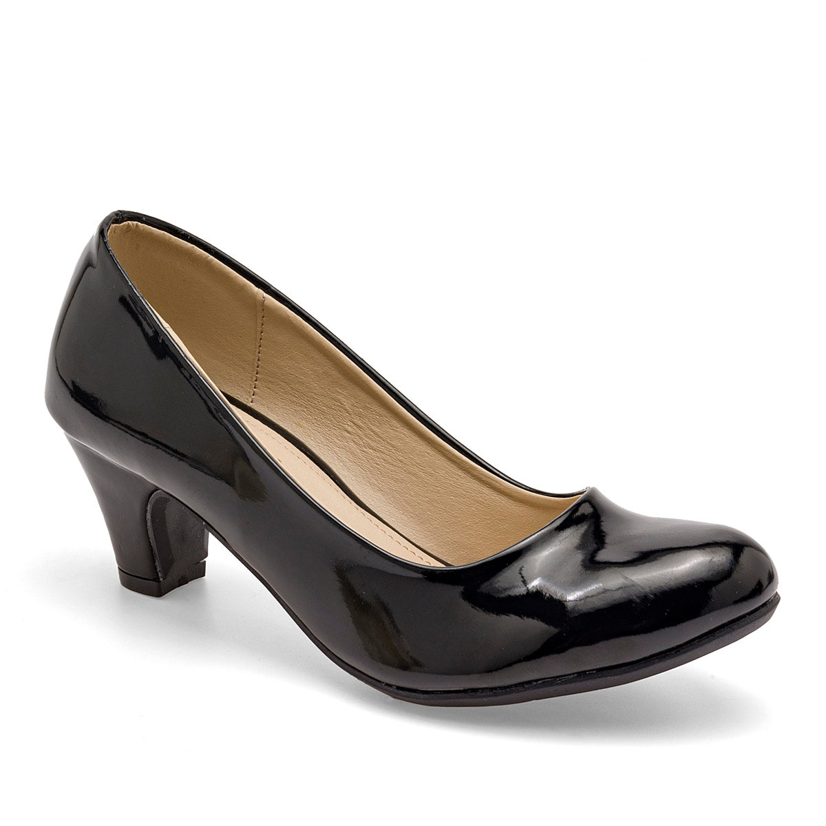 Zapatilla CASUAL MUJER POPTOPS 2551 NEGRO CHAROL