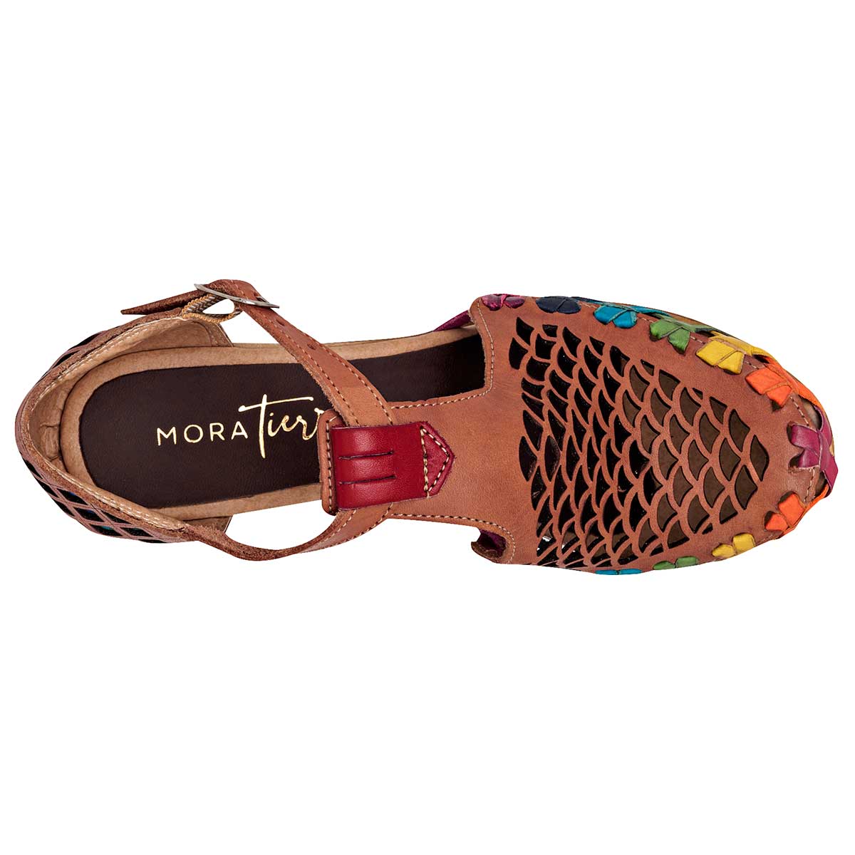 Zapatilla Mora Tierra 161071 Para Mujer Color Camel