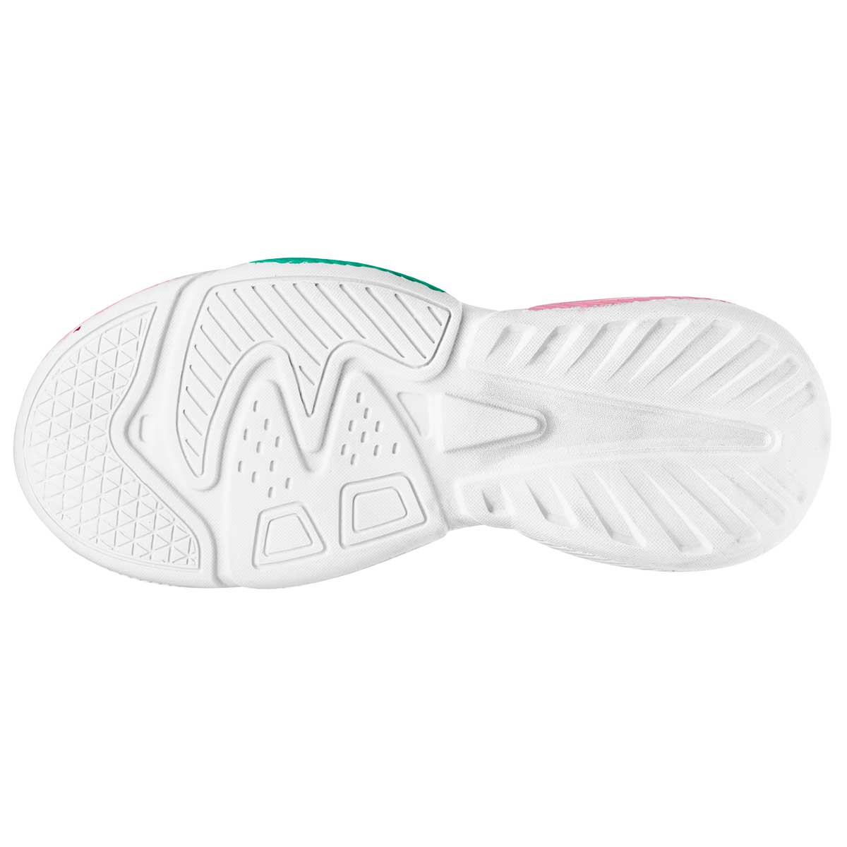 TENIS URBANO MUJER APOORT D39 NEGRO ROSA VERDE
