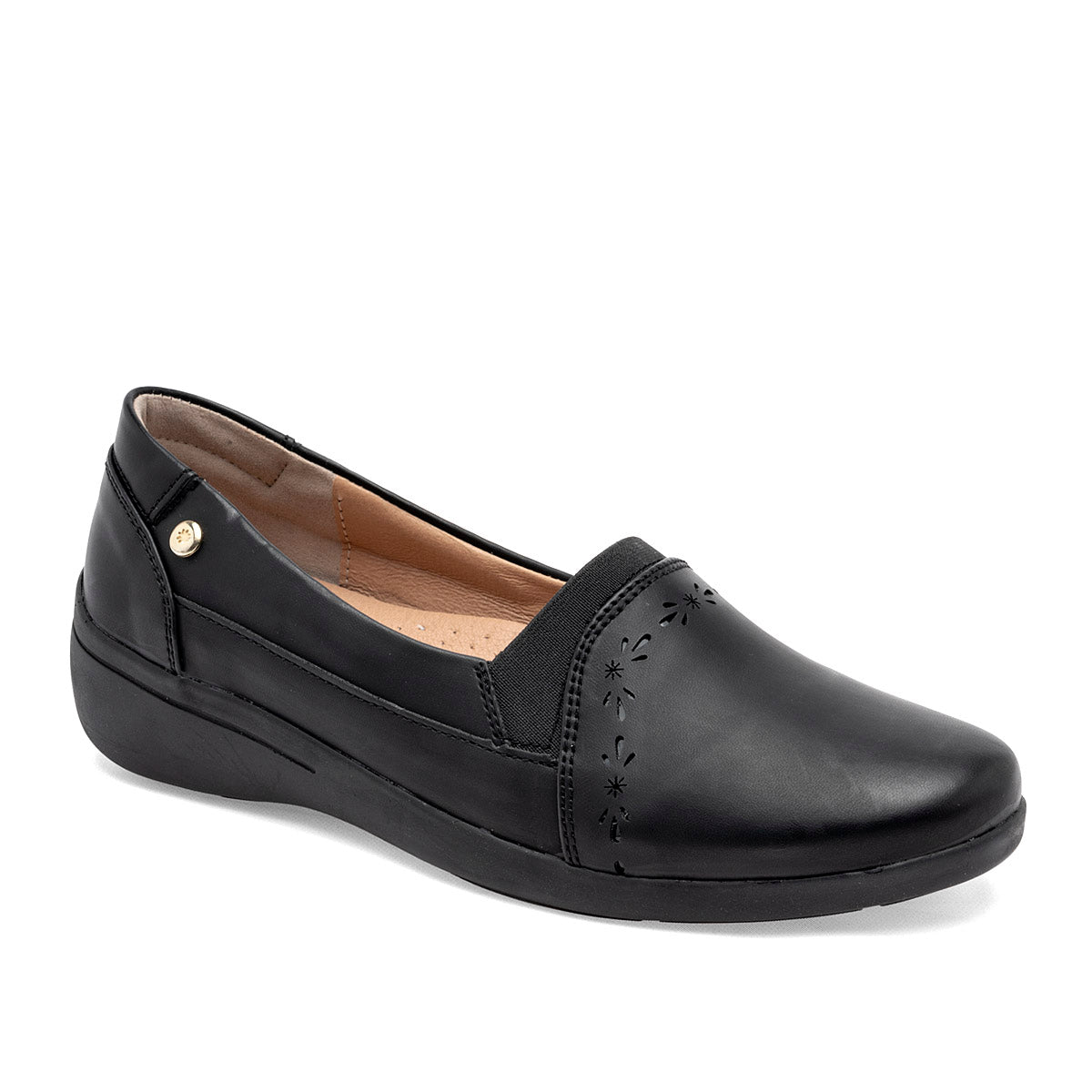 Zapato Confort Mora Confort 1369403 Para Mujer Color Negr