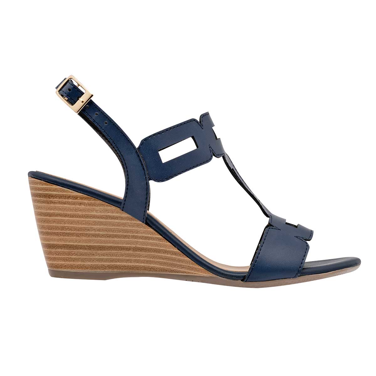 Sandalia Paulie 2046 Para Mujer Color Marino