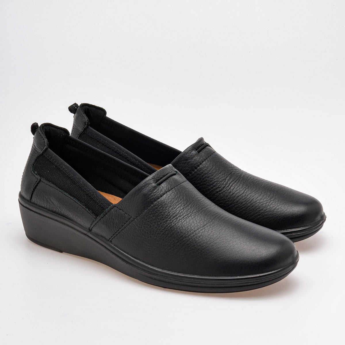Zapato Confort Flexi 45606 Para Mujer Color Negro