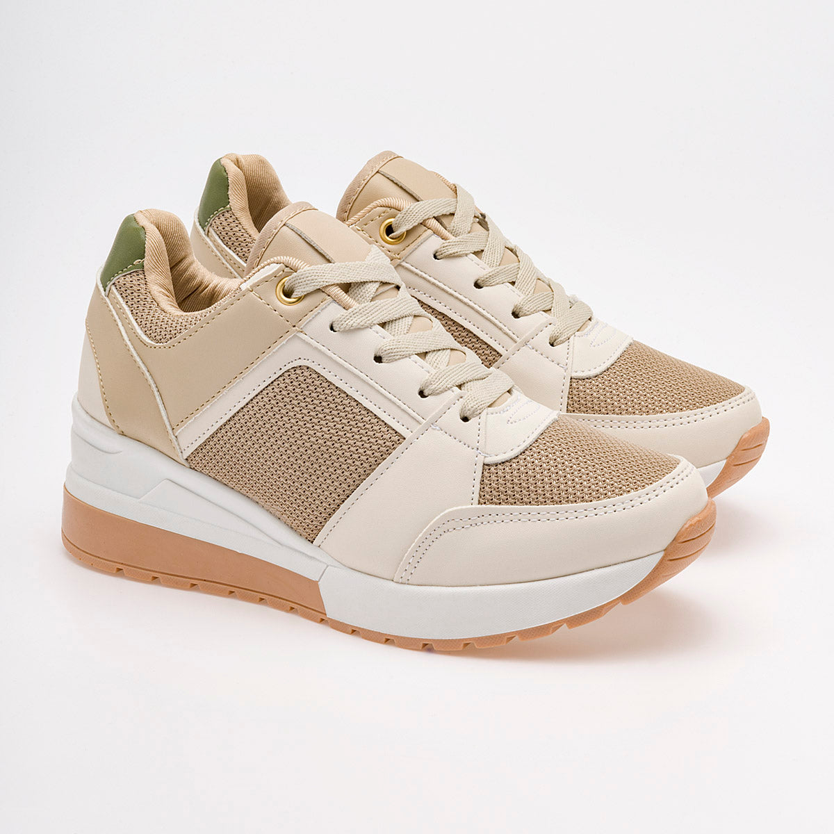 TENIS URBANO MUJER BEEN CLASS 16470 LATTE