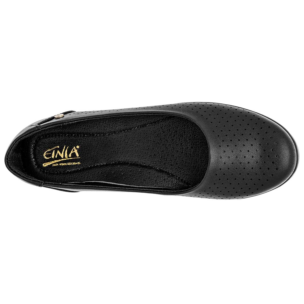 Zapato Confort Etnia 9406 Para Mujer Color Negro