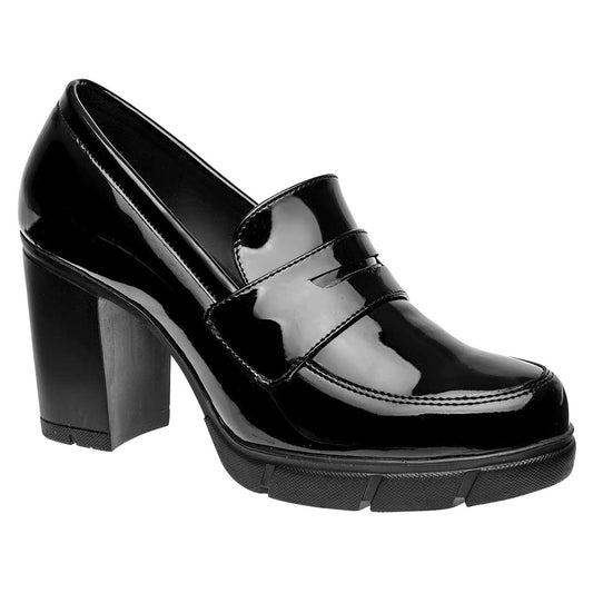 ZAPATO CASUAL MUJER GREEN LOVE 93013 NEGRO CHAROL