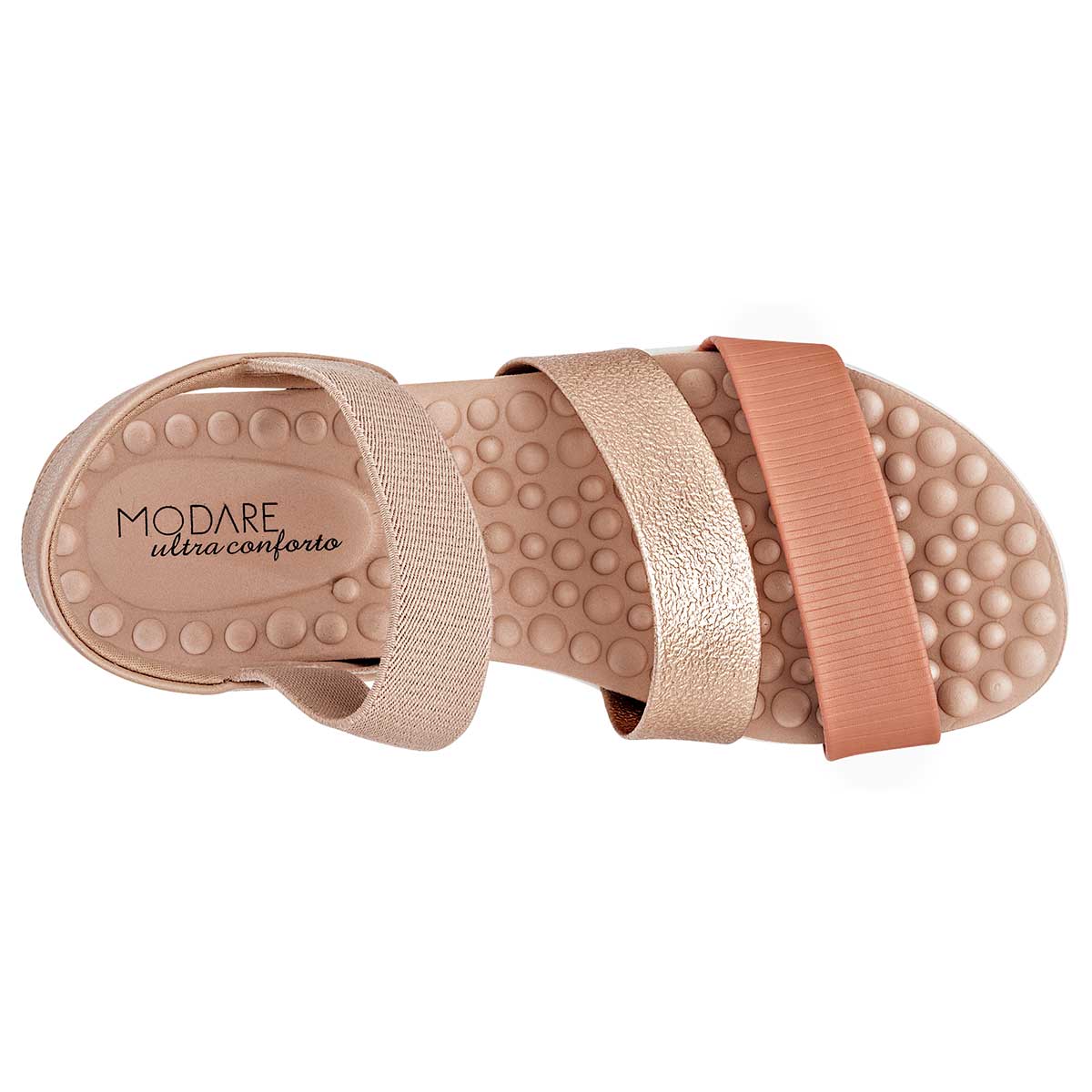 Sandalia De Tirillas Modare 7151119 Mujer Color Beige