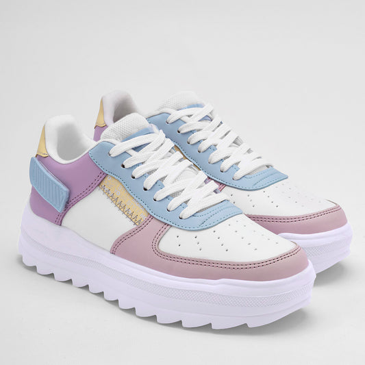 TENIS URBANO MUJER MORAMORA SAMARA BLANCO MULTICOLOR