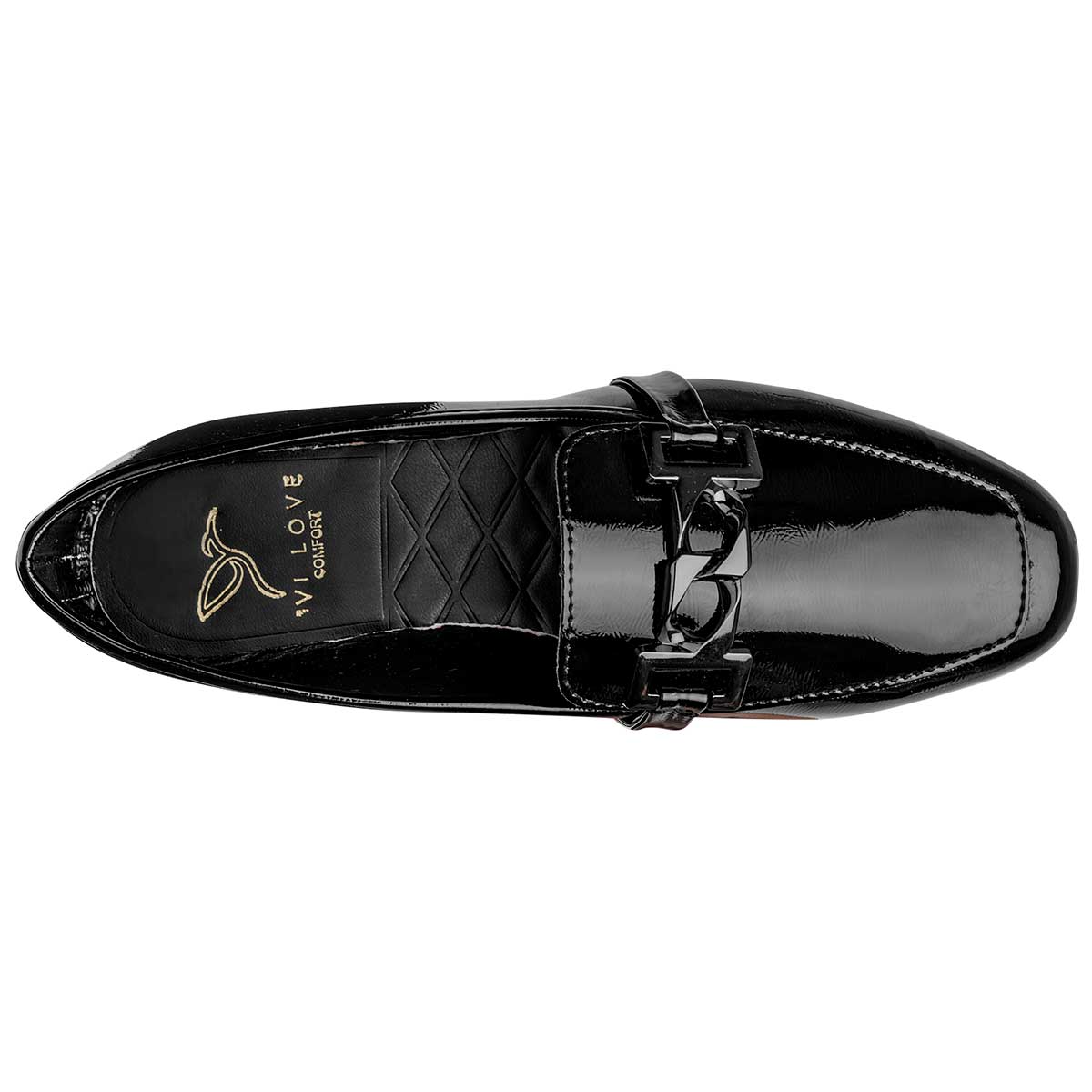 ZAPATO CASUAL MUJER IVI LOVE 4540 NEGRO CHAROL