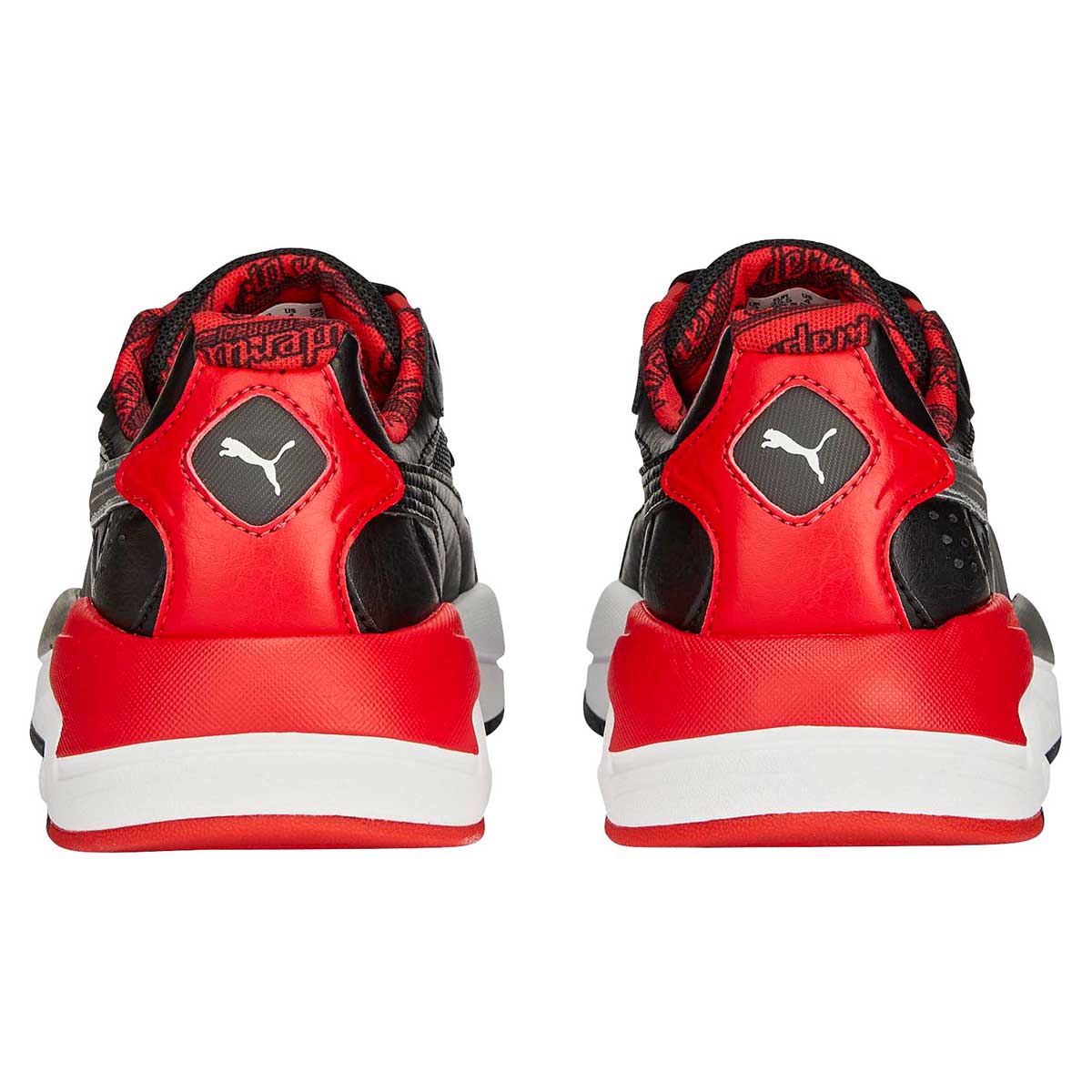 TENIS DEPORTIVO JOVEN PUMA Ferrari X-Ray Speed Jr NEGRO GRIS ROJO