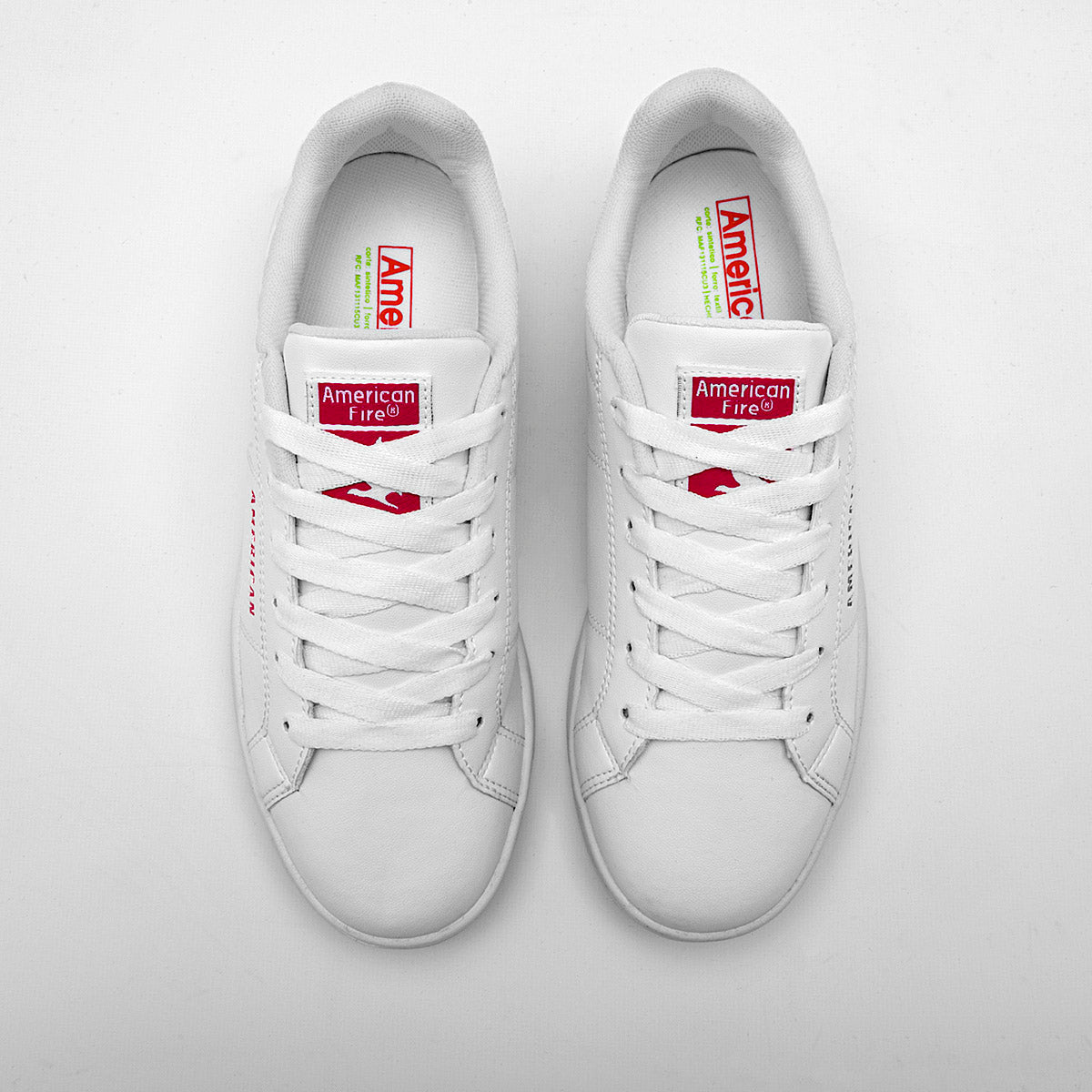 TENIS URBANO MUJER AMERICAN FIRE 7085 BLANCO FIUSHA