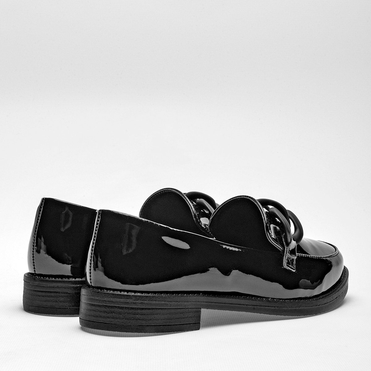 ZAPATO CASUAL MUJER BEEN CLASS 16496 NEGRO CHAROL