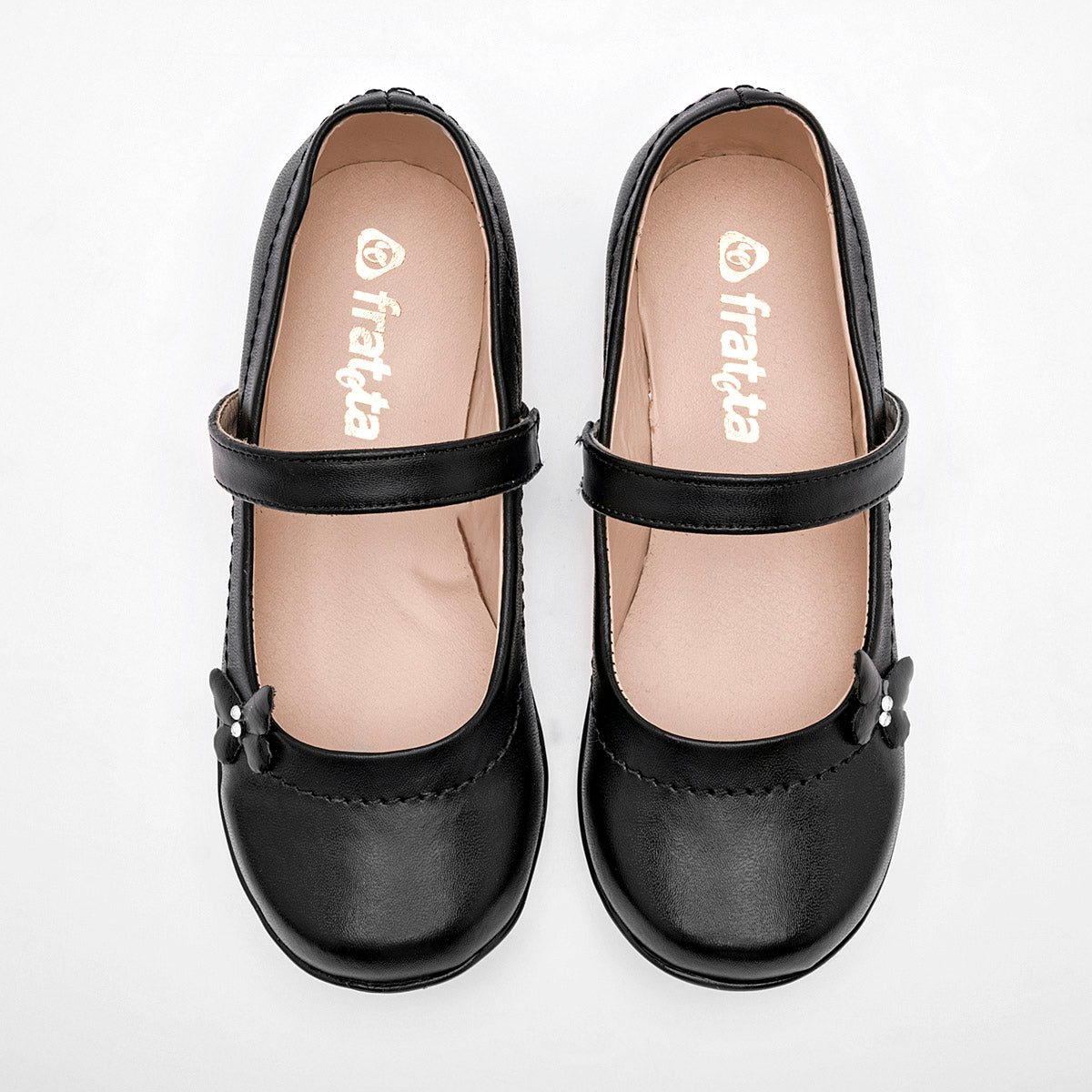 ZAPATO CASUAL NIÑA FRATTA P133 NEGRO