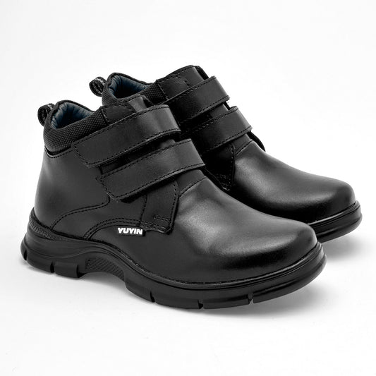 Botín escolar para Joven marca Yuyin Negro