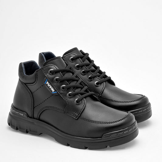 Botín escolar para Joven marca Yuyin Negro