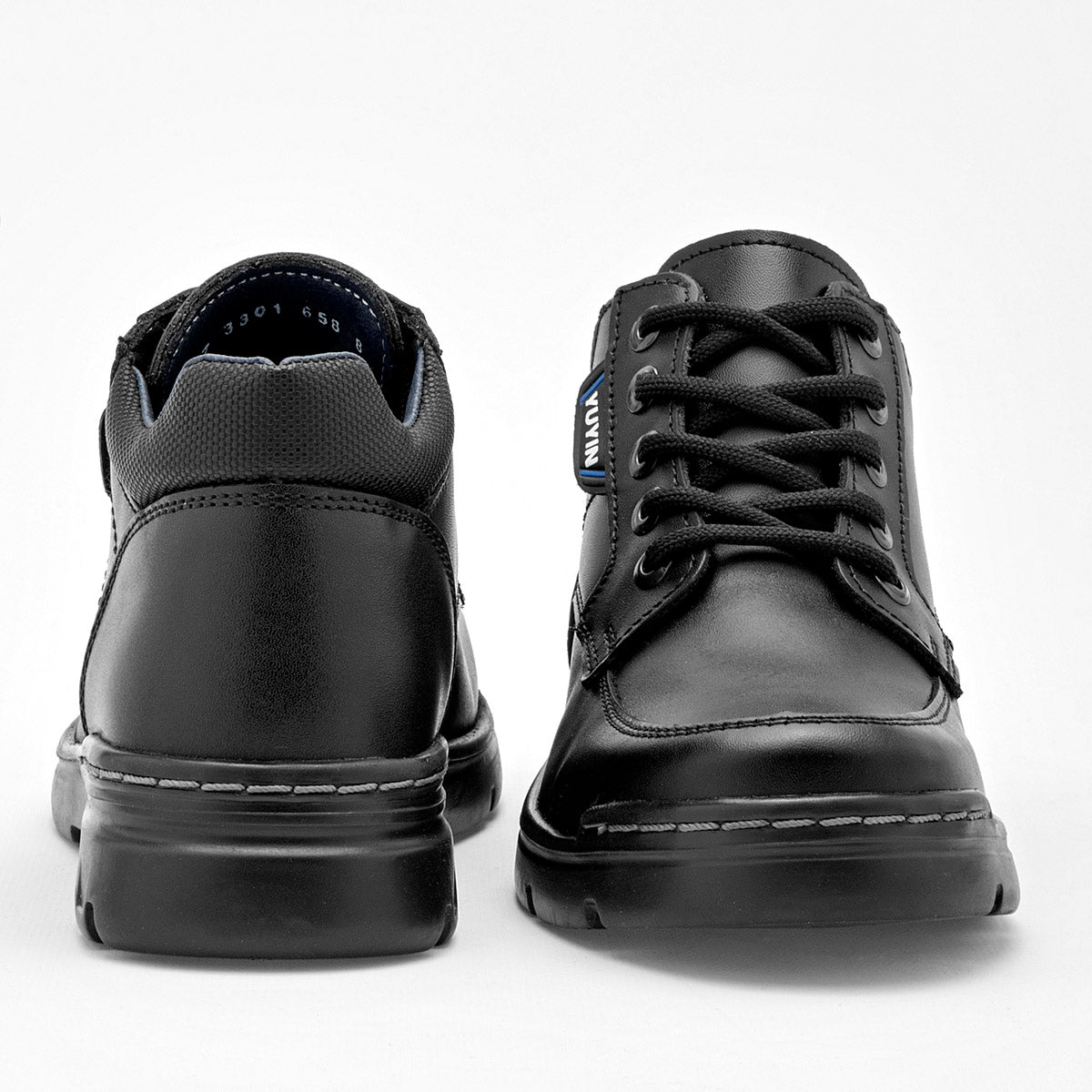 Botín escolar para Joven marca Yuyin Negro