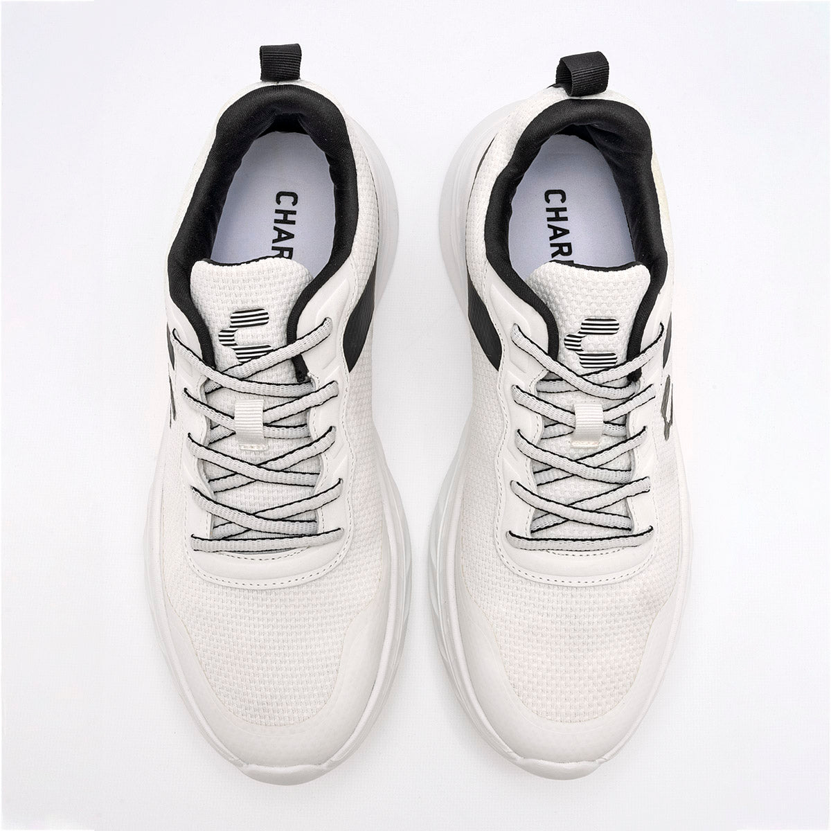 TENIS DEPORTIVO JUVENIL CHARLY 1086748005 BLANCO NEGRO