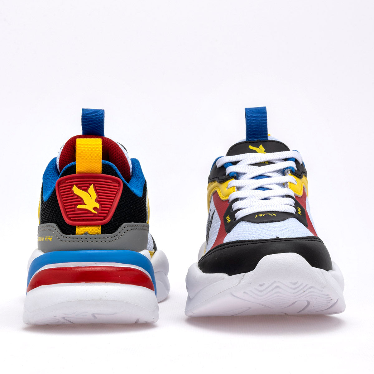 TENIS NIÑO URBANO AMERICAN FIRE A69 BLANCO MULTICOLOR