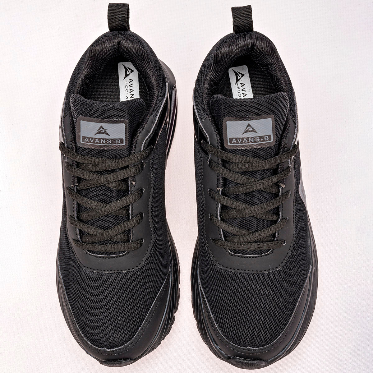 TENIS DEPORTIVO JUVENIL AVANS-B 058 NEGRO