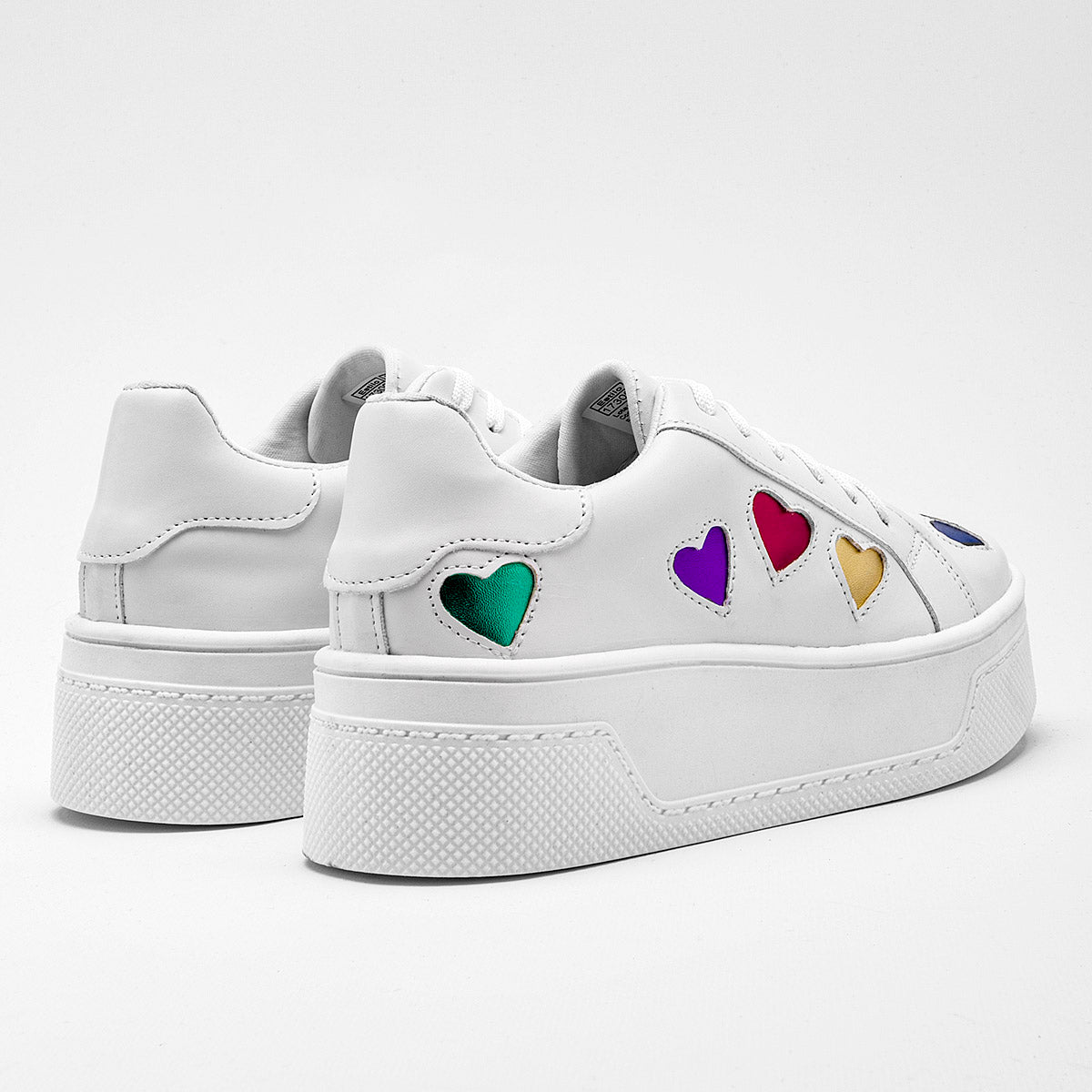 TENIS URBANO MUJER BEEN CLASS 17300 BLANCO MULTICOLOR
