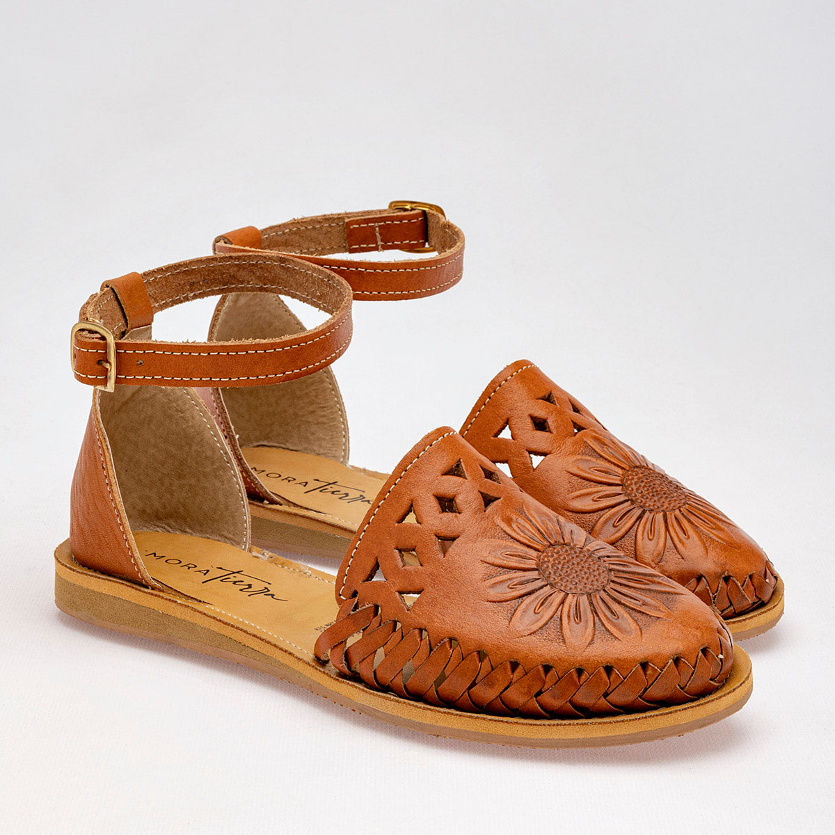 Sandalia CASUAL MUJER MORA TIERRA YOLETH CAMEL