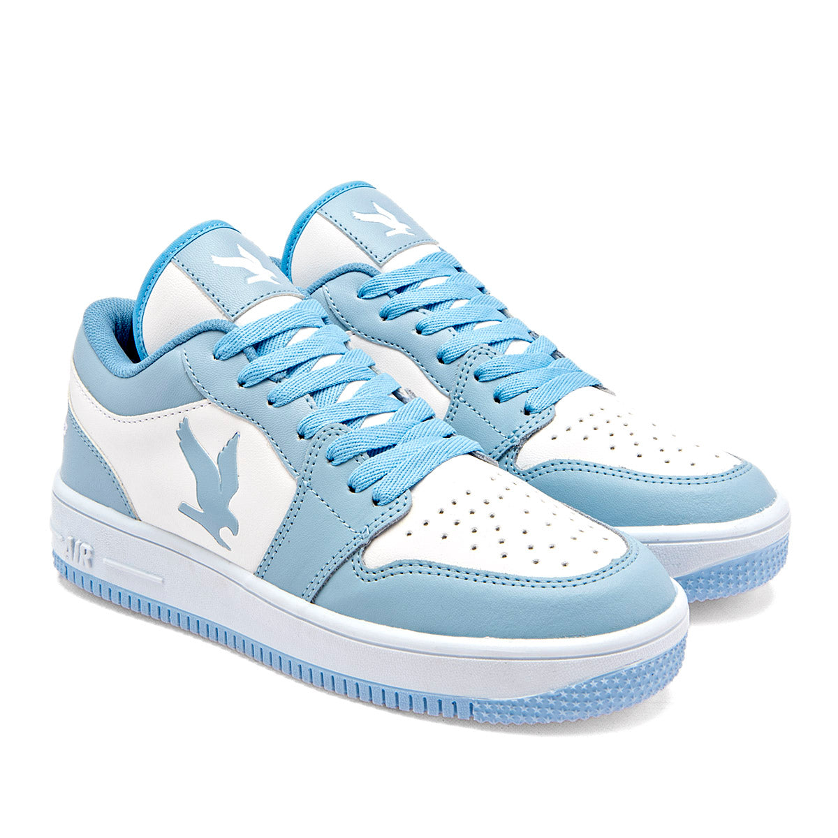 TENIS URBANO MUJER AMERICAN FIRE PA99 BLANCO AZUL