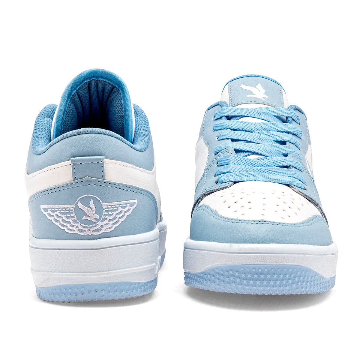 TENIS URBANO MUJER AMERICAN FIRE PA99 BLANCO AZUL