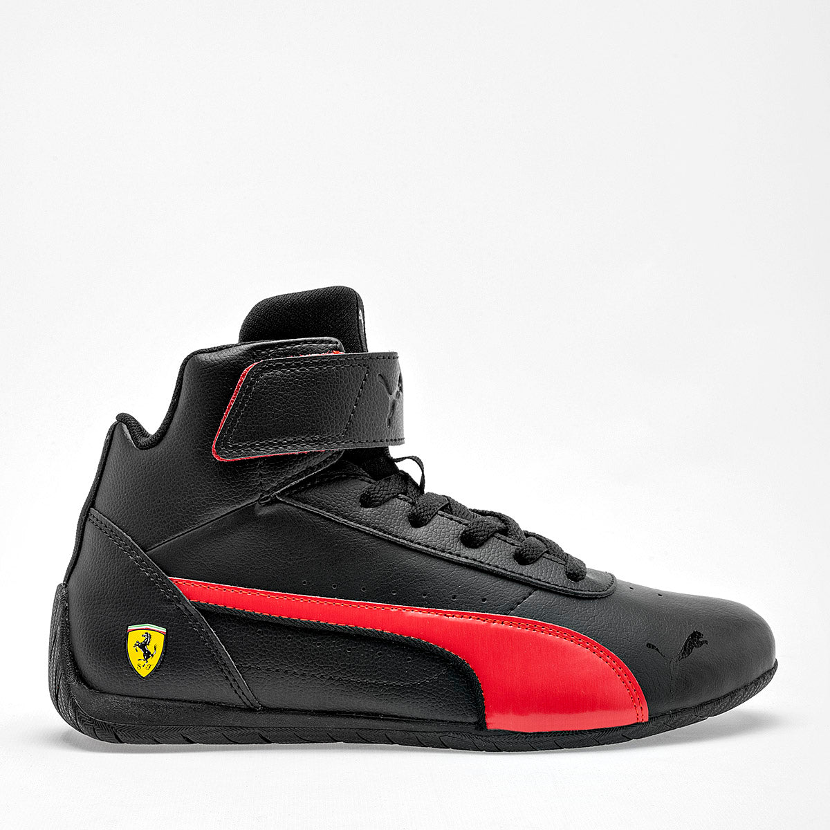 TENIS URBANO HOMBRE PUMA Ferrari Neo Cat Mid NEGRO ROJO