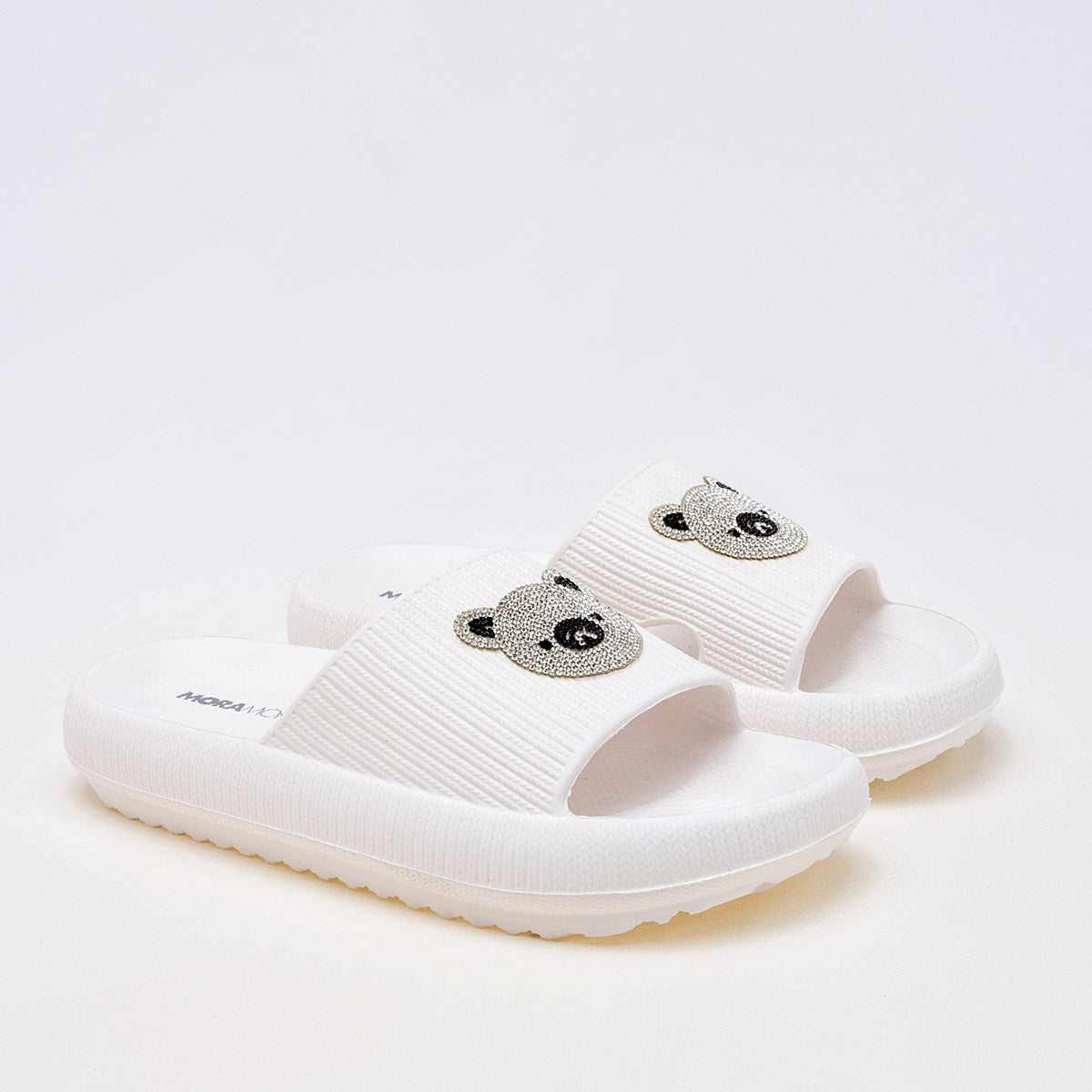 Sandalia Playa Moramora 182wm512d Para Mujer Color Blanco