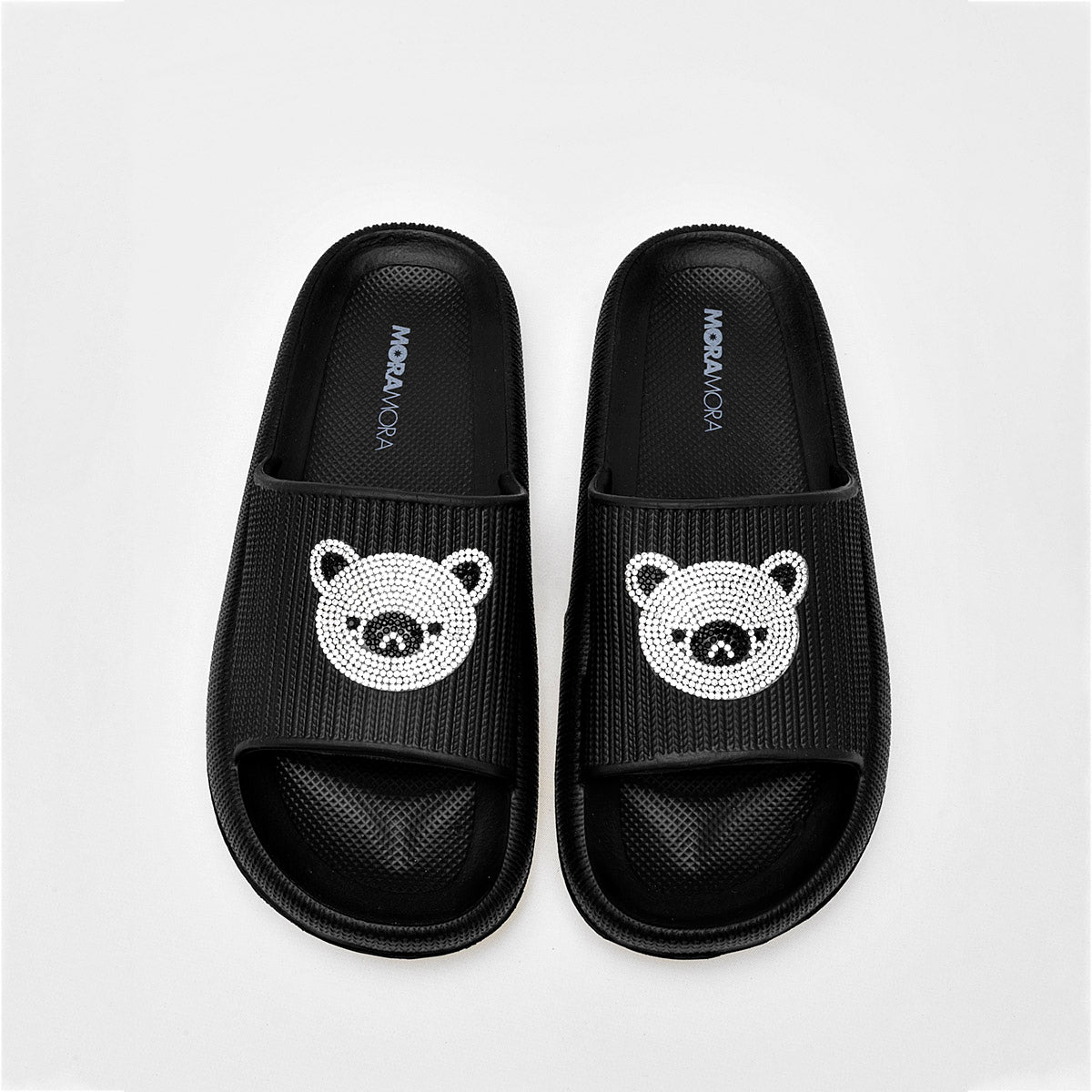 Sandalia Playa Moramora 182wm512d Para Mujer Color Negro