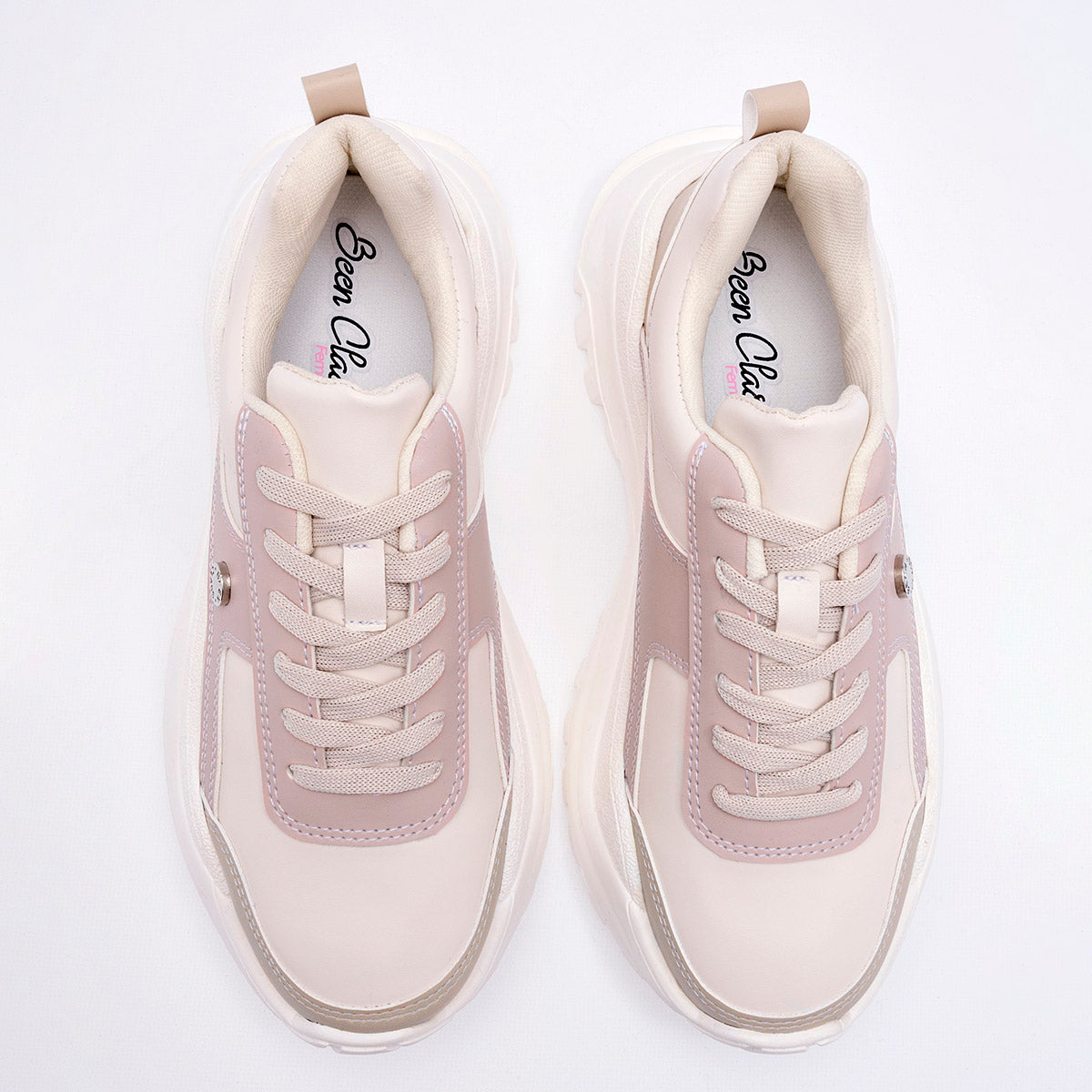 TENIS URBANO MUJER BEEN CLASS 17723 LATTE ROSA