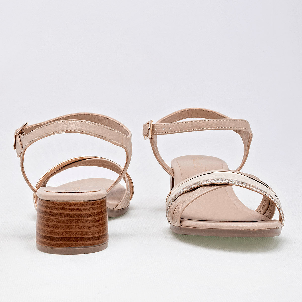 ZAPATO CASUAL MUJER PAULIE 1230 BEIGE ORO