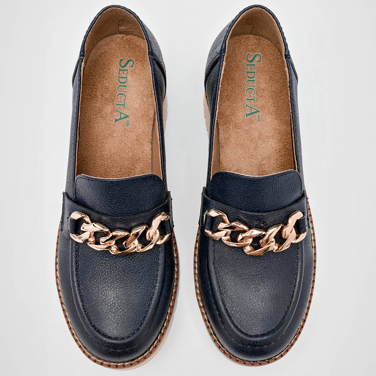 ZAPATO CASUAL MUJER SEDUCTA 536 MARINO