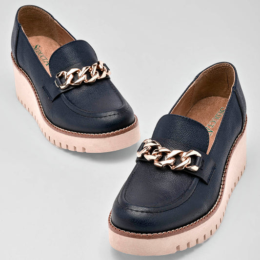 ZAPATO CASUAL MUJER SEDUCTA 536 MARINO