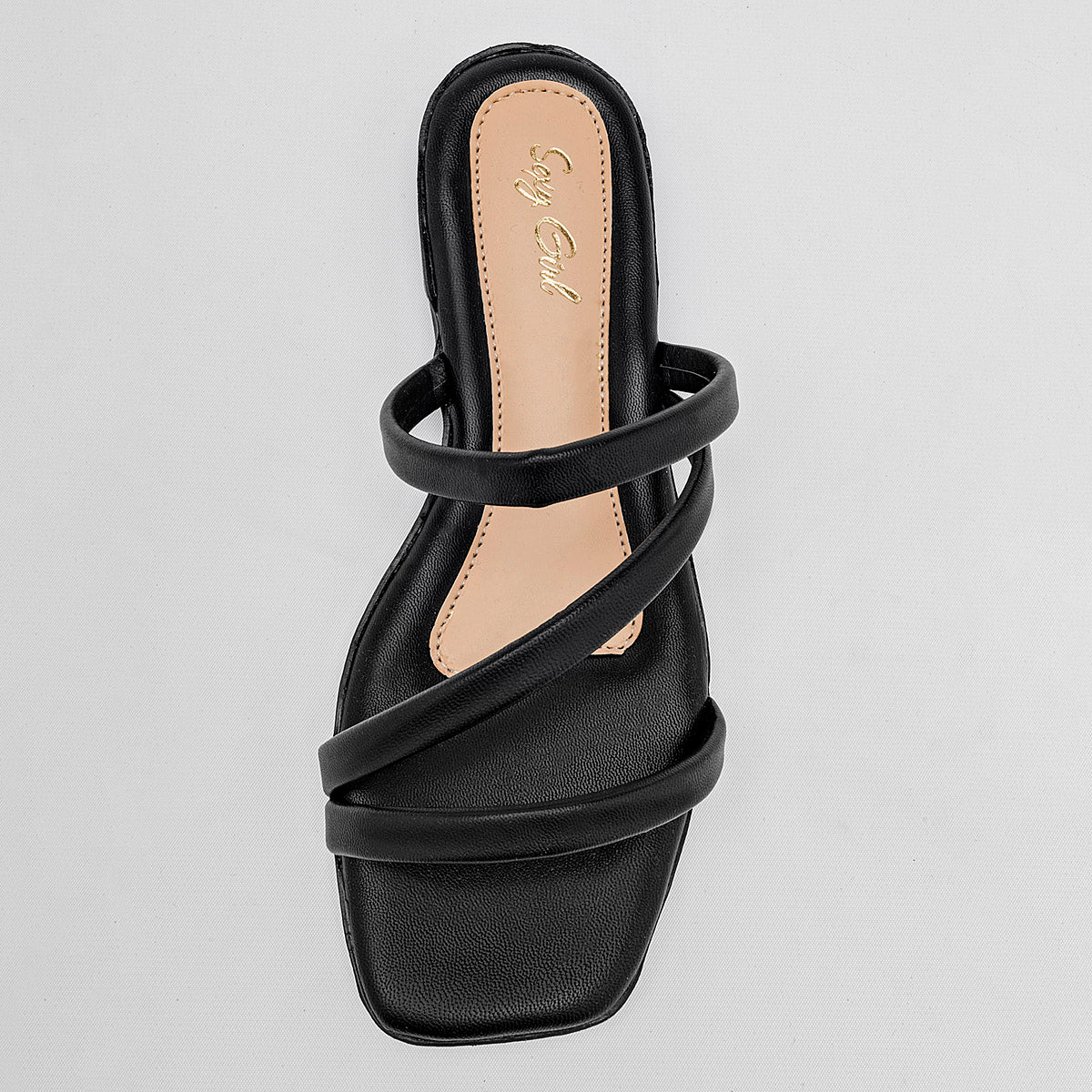 Sandalia Sexy girl 2137 Para Mujer Color Negro