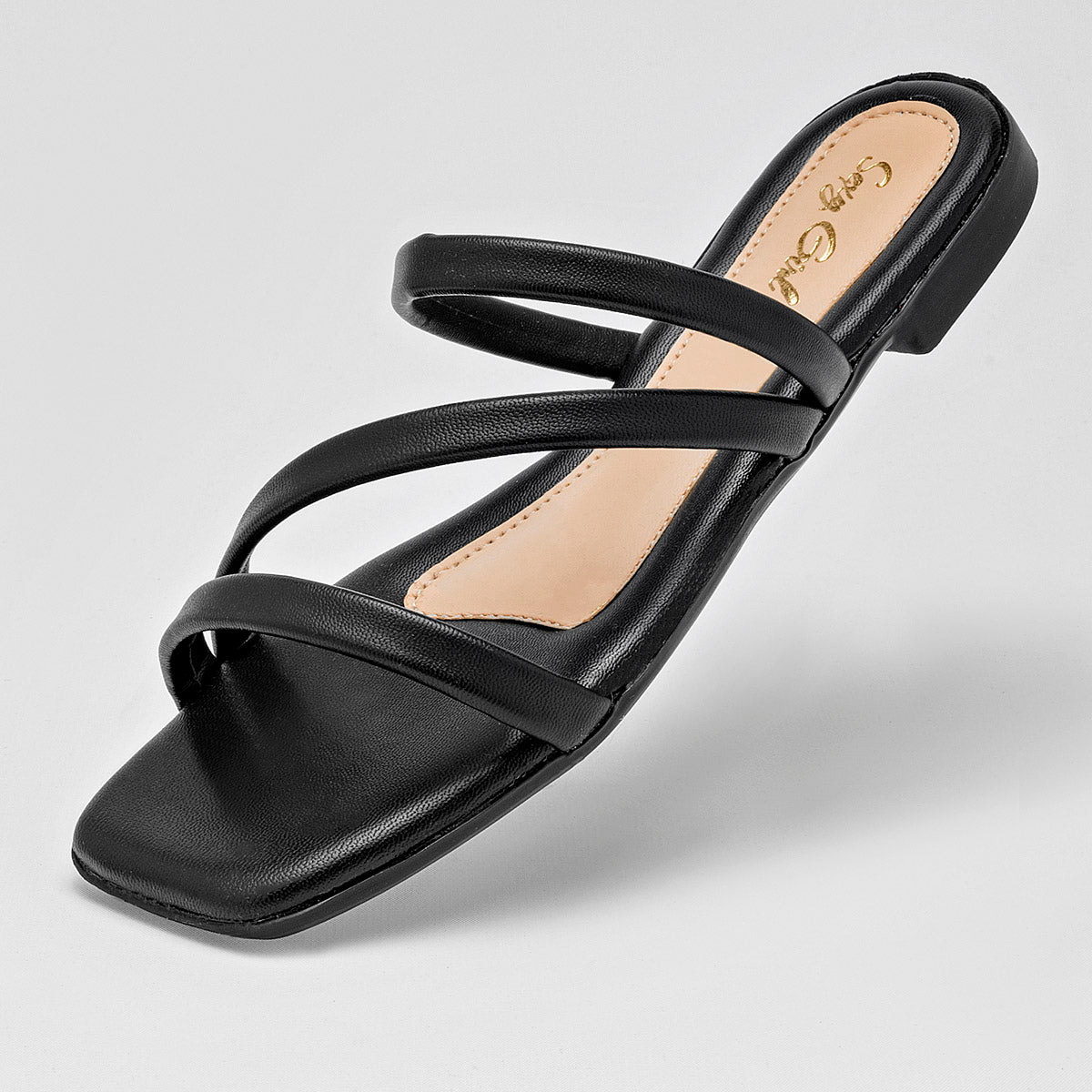 Sandalia Sexy girl 2137 Para Mujer Color Negro