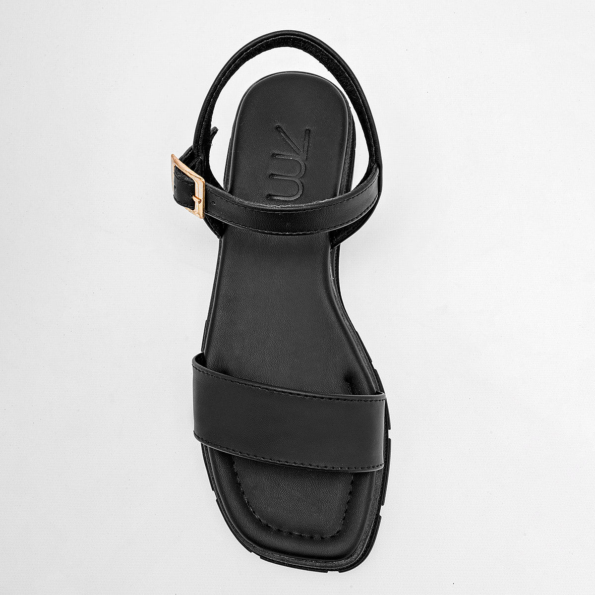 Sandalia Top Moda 3130 Para Mujer Color Negro