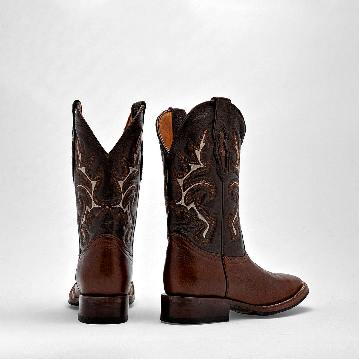 Bota vaquera western para Hombre marca Trankas Boots Café