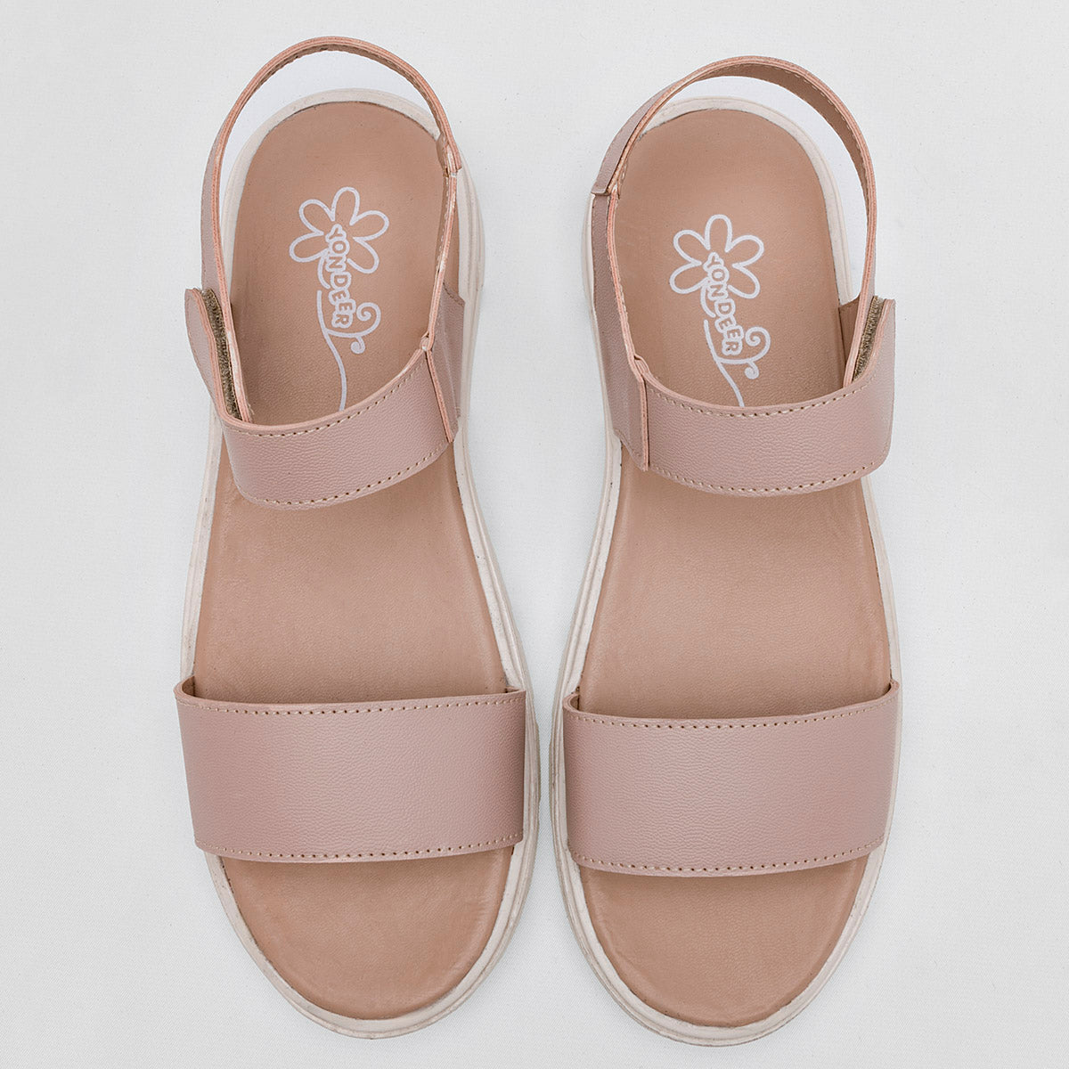 Sandalia Yondeer 6901-5 Para Mujer Color Rosa