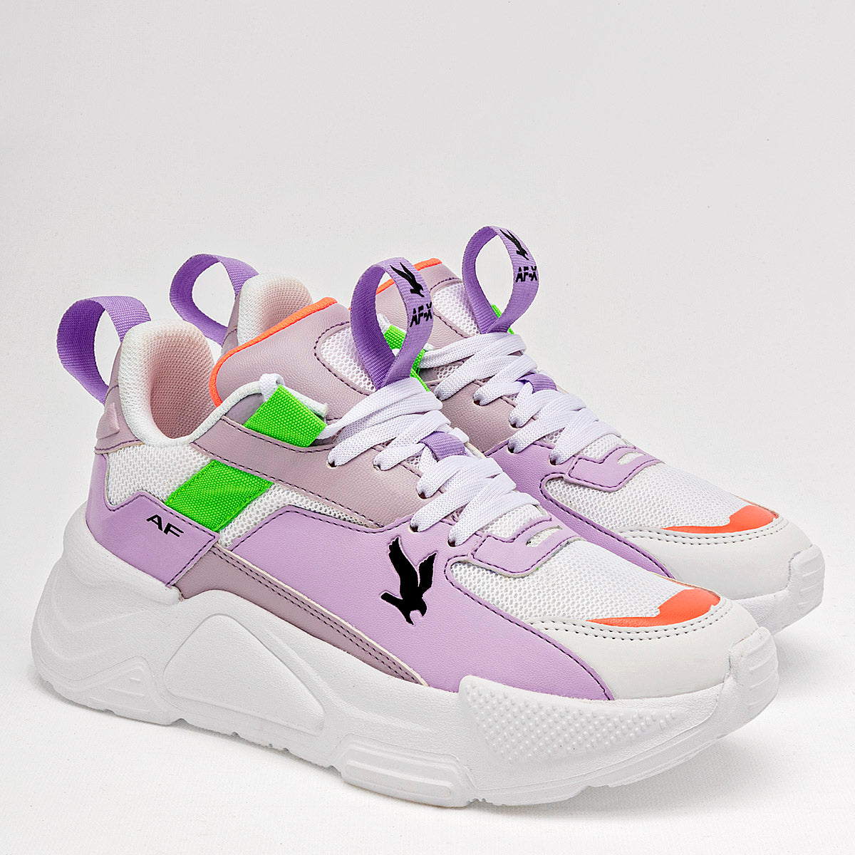 TENIS URBANO MUJER AMERICAN FIRE A73 BLANCO LILA