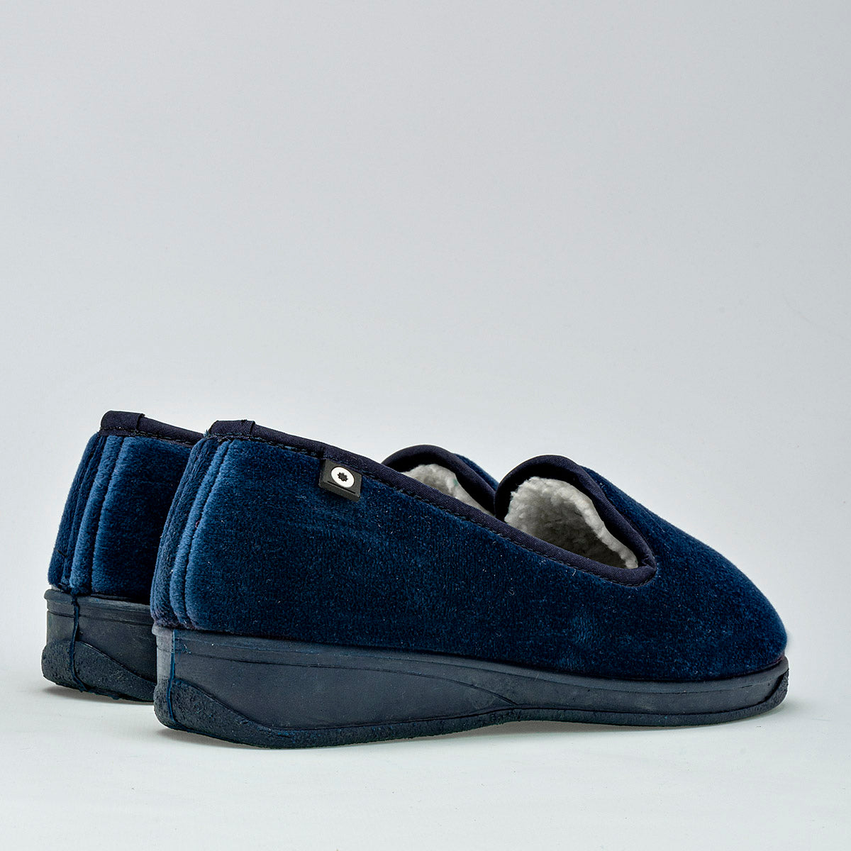 PANTUFLA MUJER MORA CONFORT SAORI MARINO