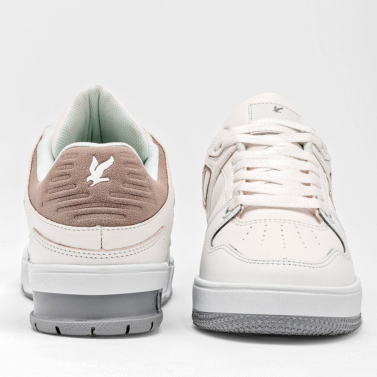 TENIS URBANO JUVENIL AMERICAN FIRE 7130 BLANCO GRIS