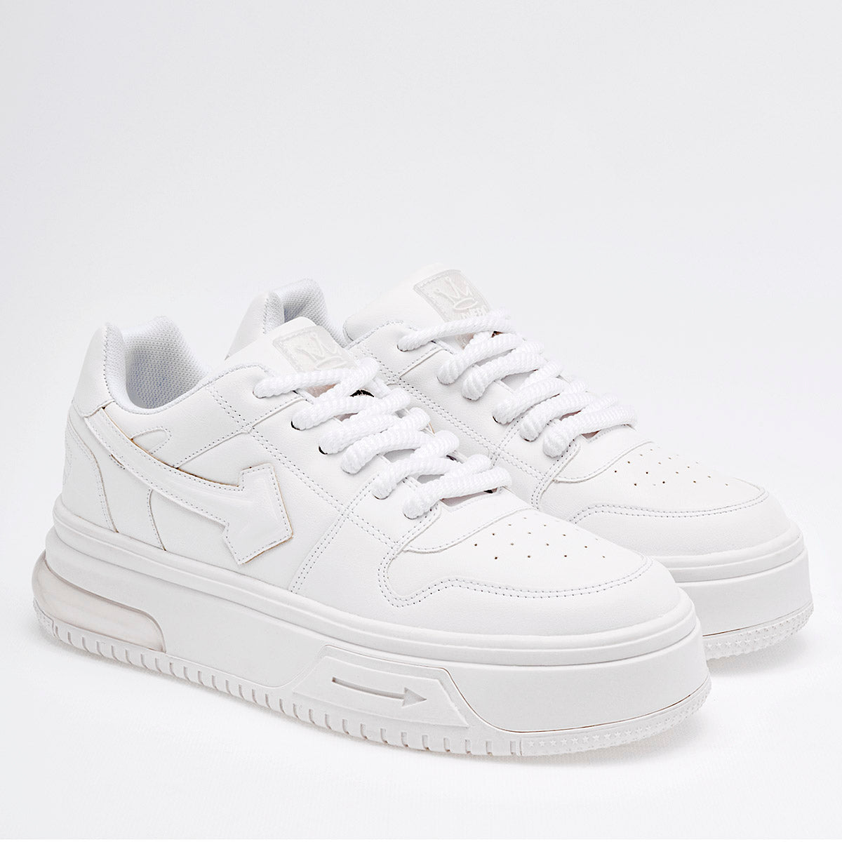 TENIS URBANO MUJER CLASBEN AMAZON BLANCO