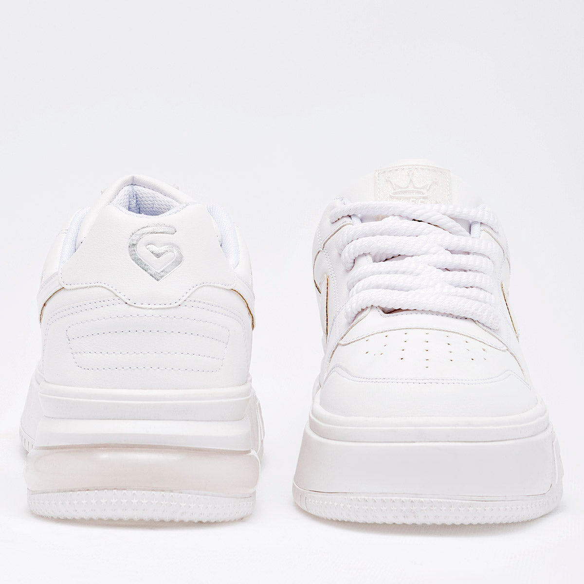 TENIS URBANO MUJER CLASBEN AMAZON BLANCO