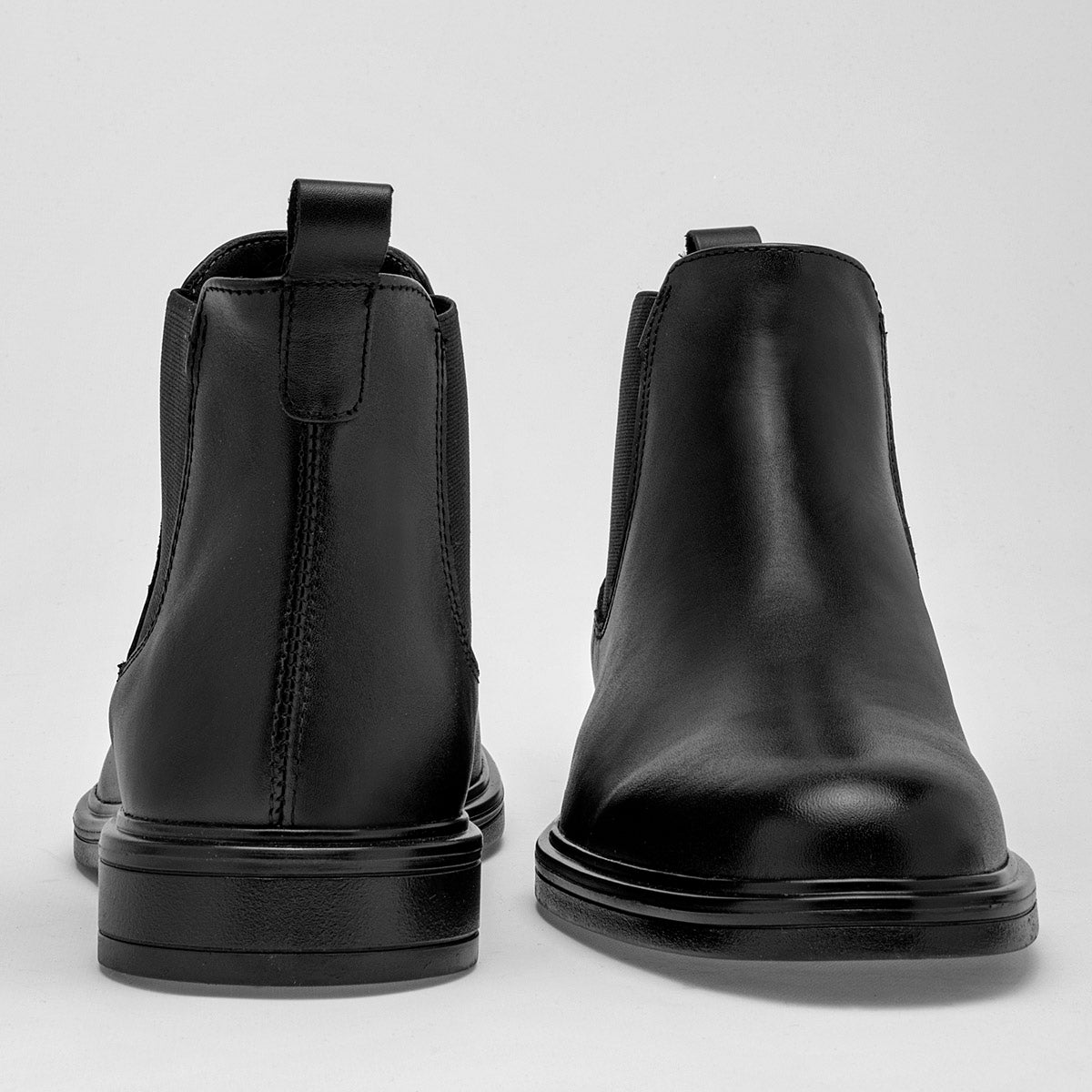 Bota chelsea resorte para Hombre marca Merano Negro