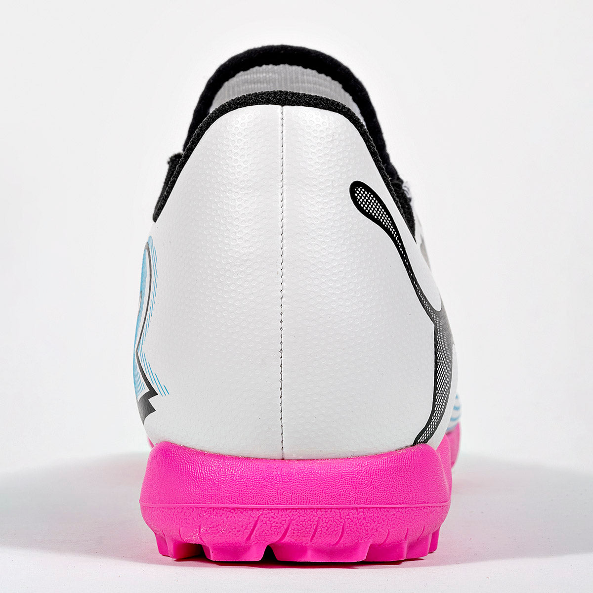 TENIS DEPORTIVO JOVEN PUMA Future 7 Play TT Jr BLANCO AZUL NEGRO