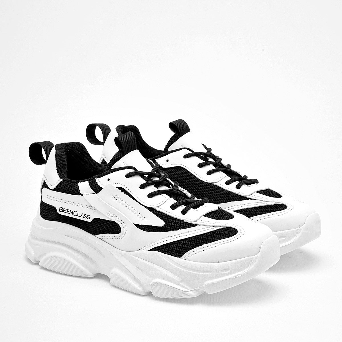 TENIS URBANO MUJER BEEN CLASS 17716 BLANCO NEGRO