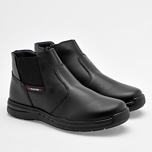 Botín escolar para Joven marca Yuyin Negro