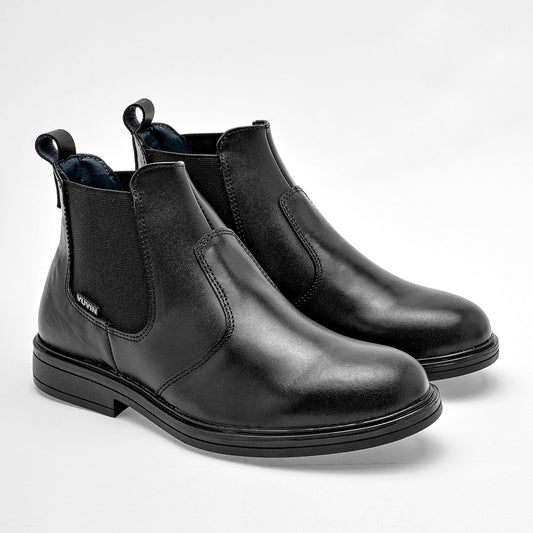 Botín escolar para Joven marca Yuyin Negro