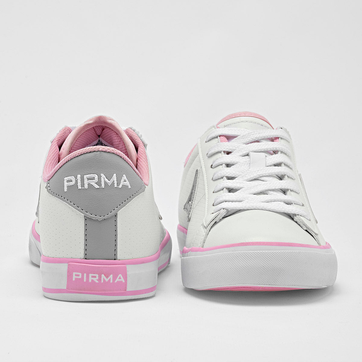 TENIS URBANO MUJER PIRMA 894 BLANCO GRIS